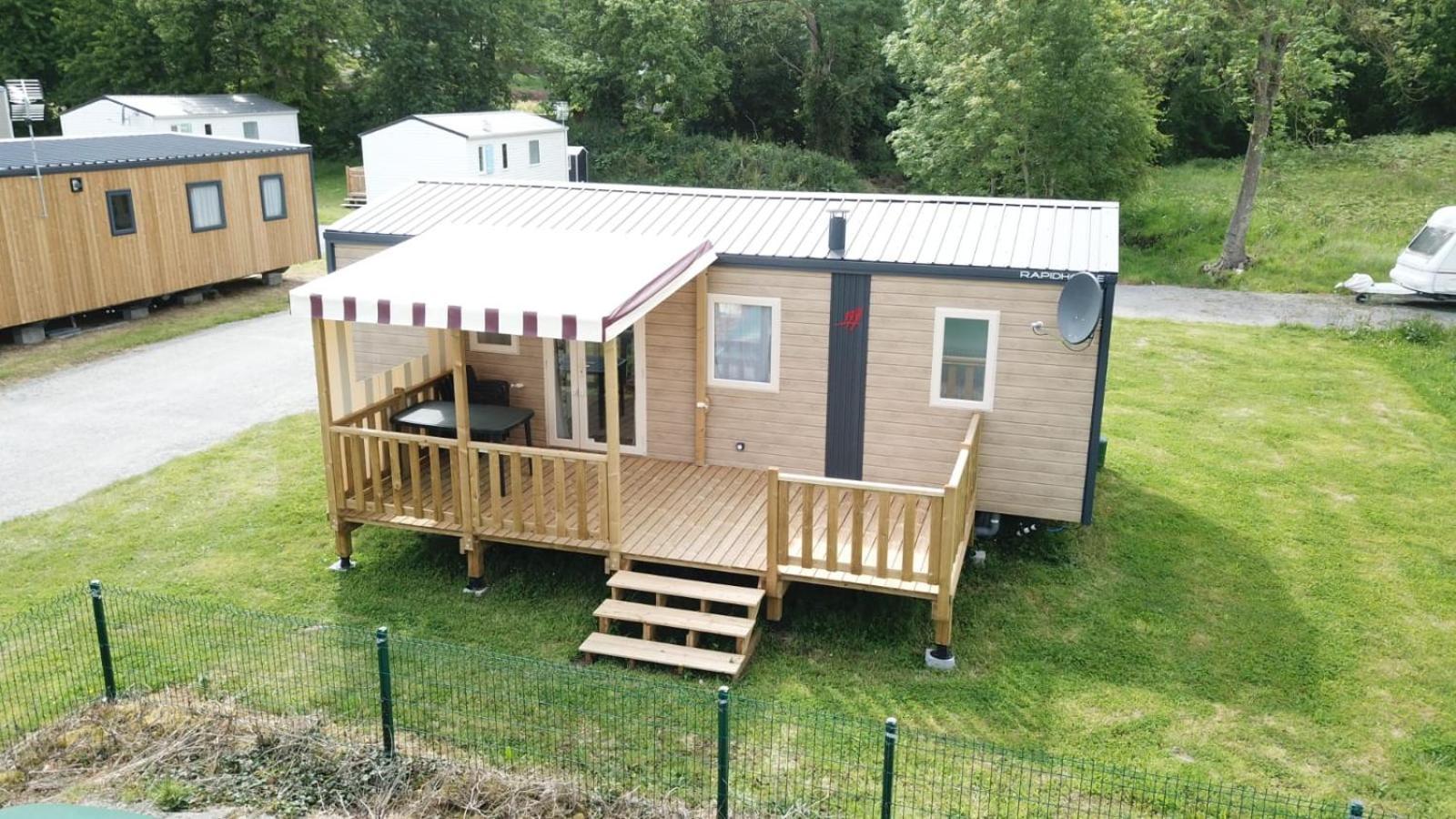 Camping Le Balcon De La Baie Saint-Marcan Екстер'єр фото